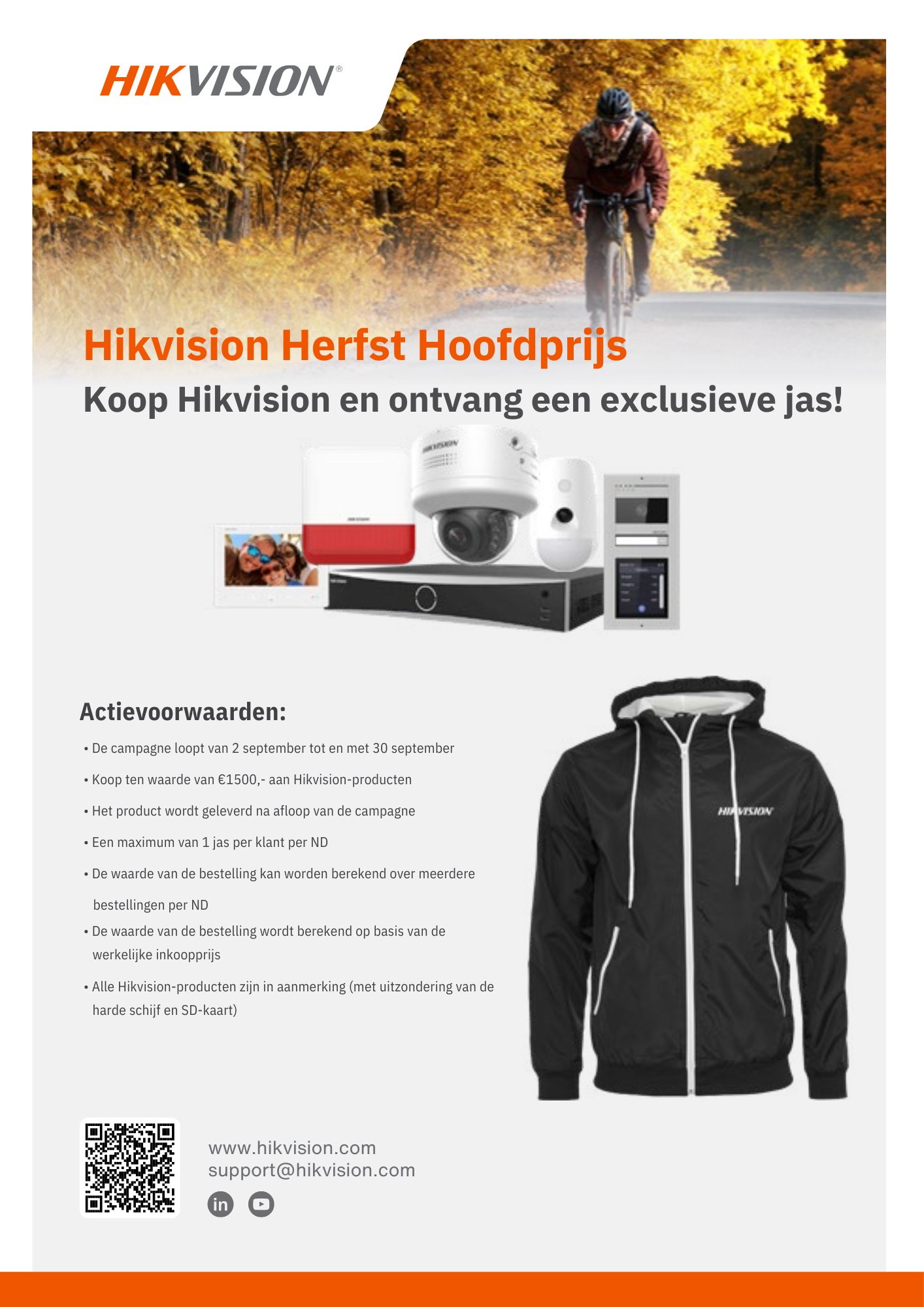 Hikvision Herfstpromotie